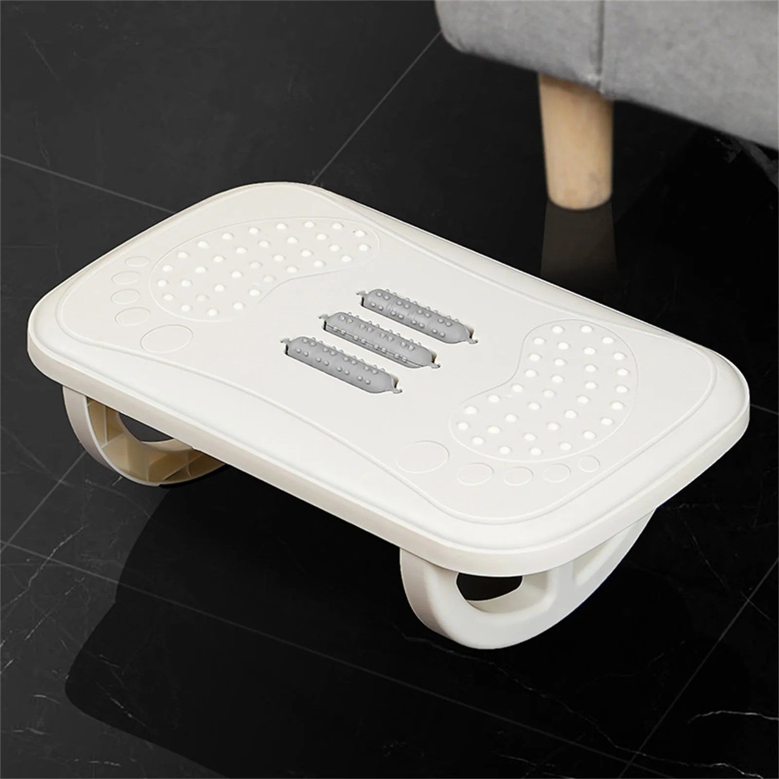 Repose pieds bureau ErgoConfort modèle blanc