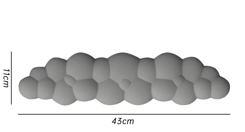 Repose Poignet Clavier ErgoComfort modèle gris avec légendes