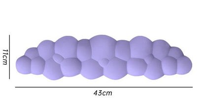 Repose Poignet Clavier ErgoComfort modèle violet avec légendes