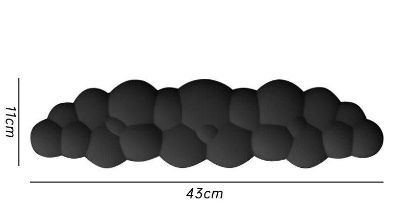 Repose Poignet Clavier ErgoComfort modèle noir avec légendes